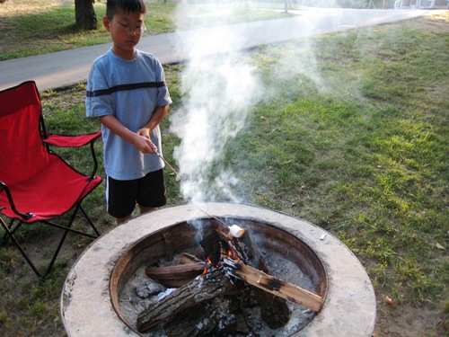 Josiah 1st Camping Trip - Fire2.JPG