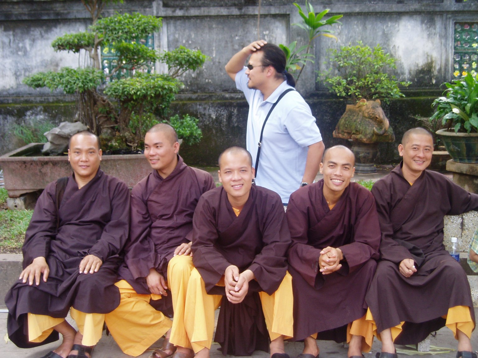 Me and Monks.JPG